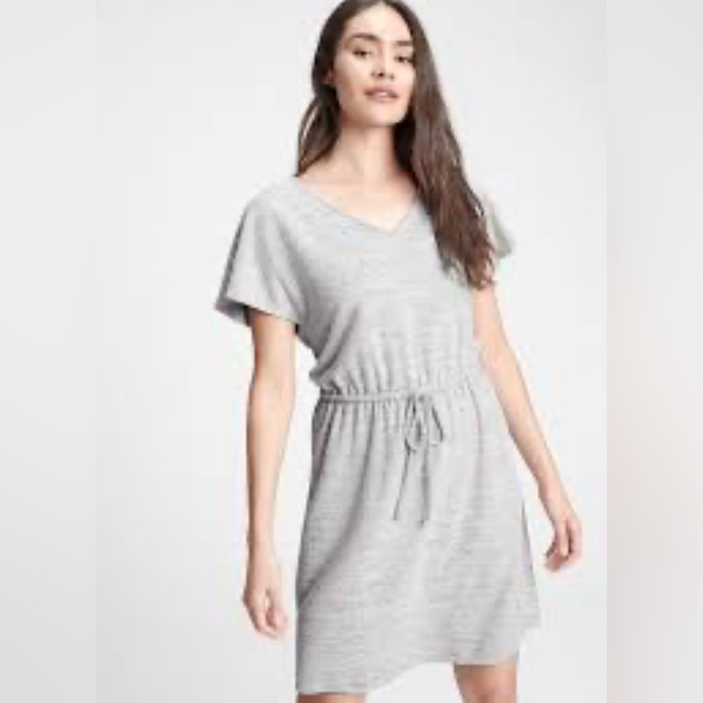 NWT- Relaxed V-Neck Dress